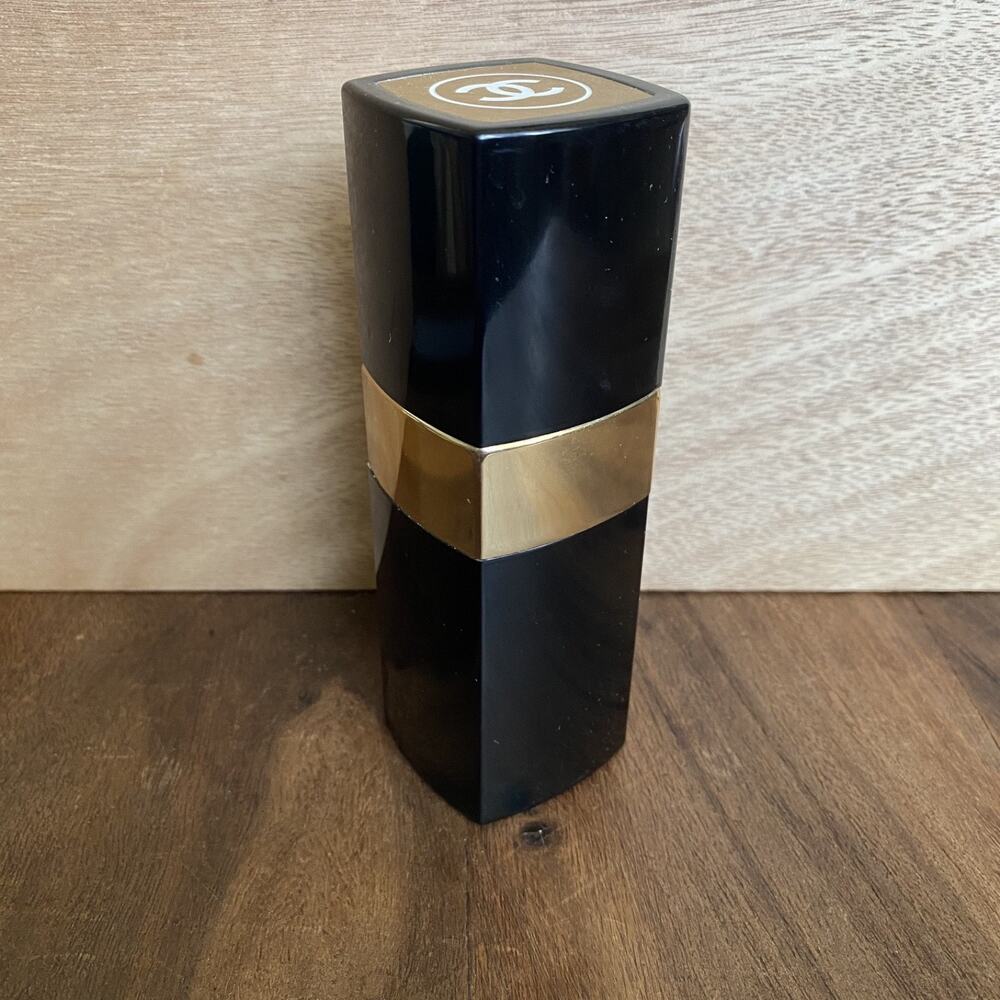 Vintage Chanel No 5 Spray Cologne Perfume 1.7 oz Black Refillable *Empty* Bottle